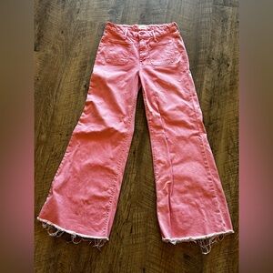 Mother wide leg denim size 28